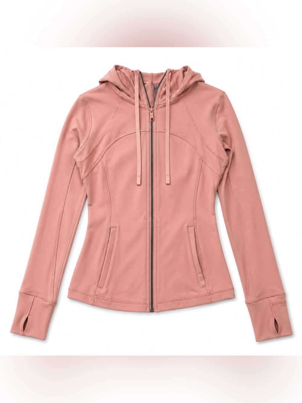 Lululemon Hooded Define Jacket *Nulu size 6 Pink Pastel color